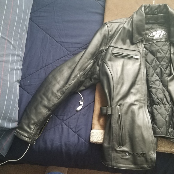 Joe Rocket leather jacket - Picture 2 of 5